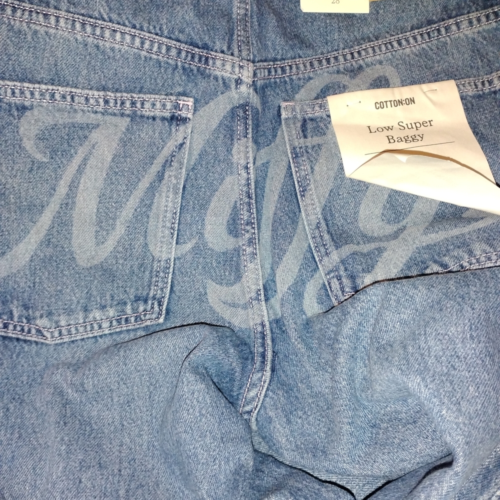 Cotton On Relaxed Fit Blue Denim Jeans